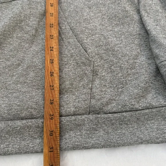 Nike Therma Fit Mens 3XL Hoodie Gray Pullover Swoosh Training Activewear Athlete